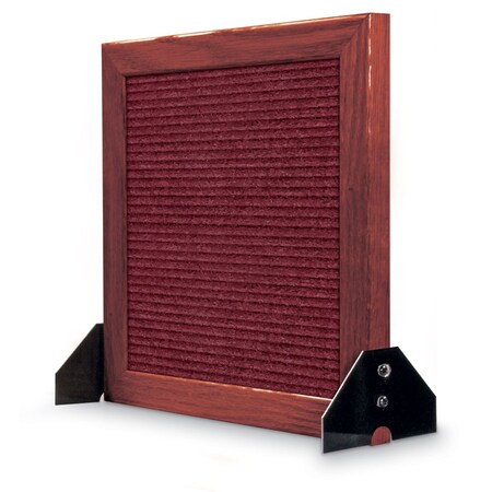 Indoor Enclosed Combo Board,48x36,Bronze Frame/Black Porc & Amethyst